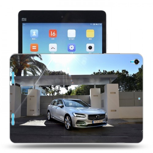 Дизайнерский силиконовый чехол для Xiaomi MiPad  Volvo