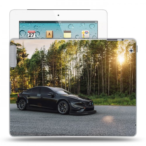 Дизайнерский пластиковый чехол для Ipad 2/3/4  Volvo