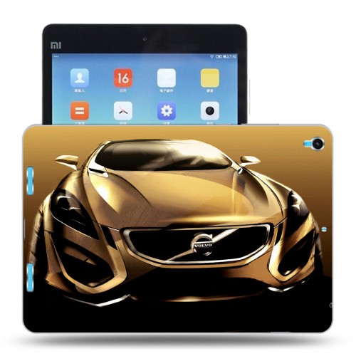 Дизайнерский силиконовый чехол для Xiaomi MiPad  Volvo