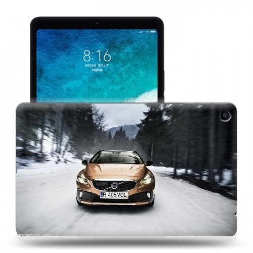 Дизайнерский силиконовый чехол для Xiaomi Mi Pad 4 Plus  Volvo