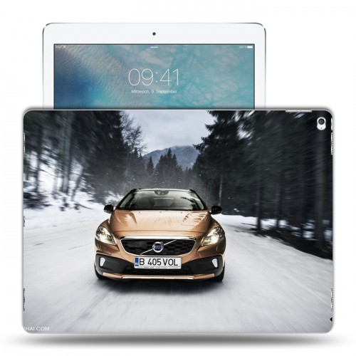 Дизайнерский пластиковый чехол для Ipad Pro  Volvo