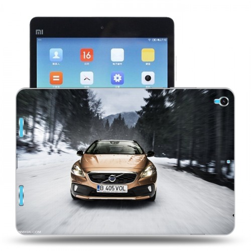 Дизайнерский силиконовый чехол для Xiaomi MiPad  Volvo