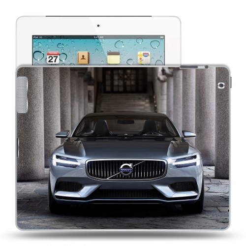 Дизайнерский пластиковый чехол для Ipad 2/3/4  Volvo