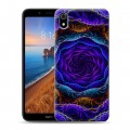 Дизайнерский силиконовый чехол для Xiaomi RedMi 7A Абстракции Неон