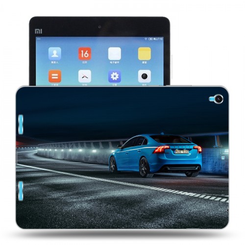 Дизайнерский силиконовый чехол для Xiaomi MiPad  Volvo