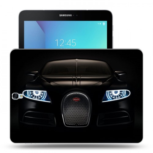 Дизайнерский силиконовый чехол для Samsung Galaxy Tab S3 bugatti