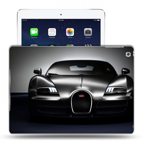 Дизайнерский силиконовый чехол для Ipad (2017) bugatti