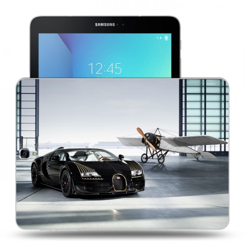 Дизайнерский силиконовый чехол для Samsung Galaxy Tab S3 bugatti