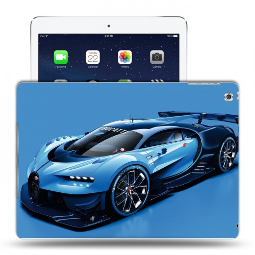 Дизайнерский силиконовый чехол для Ipad Air bugatti