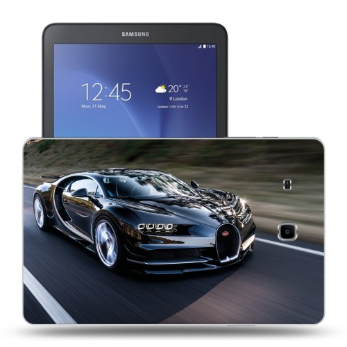 Дизайнерский силиконовый чехол для Samsung Galaxy Tab E 9.6 bugatti