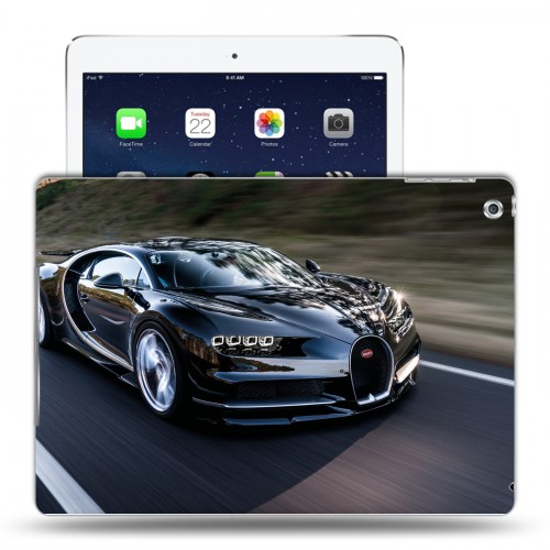 Дизайнерский пластиковый чехол для Ipad (2017) bugatti