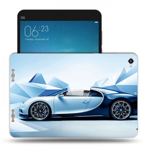 Дизайнерский силиконовый чехол для Xiaomi Mi Pad 2 bugatti