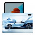 Дизайнерский силиконовый чехол для Samsung Galaxy Tab S7 bugatti