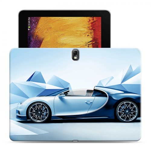 Дизайнерский силиконовый чехол для Samsung Galaxy Note 10.1 2014 editon bugatti