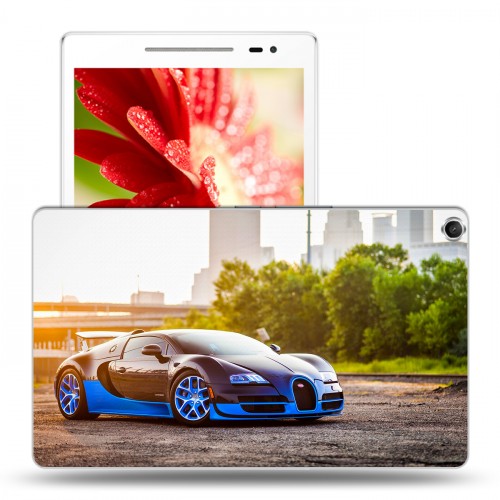 Дизайнерский силиконовый чехол для ASUS ZenPad 8 bugatti