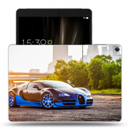 Дизайнерский силиконовый чехол для ASUS ZenPad 3S 10 bugatti