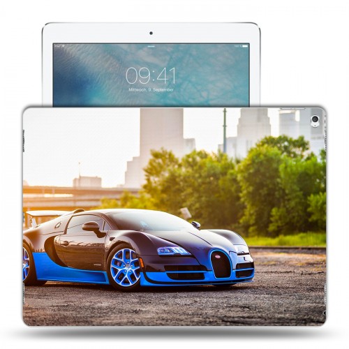 Дизайнерский пластиковый чехол для Ipad Pro bugatti