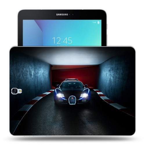 Дизайнерский силиконовый чехол для Samsung Galaxy Tab S3 bugatti