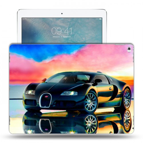 Дизайнерский пластиковый чехол для Ipad Pro Bugatti