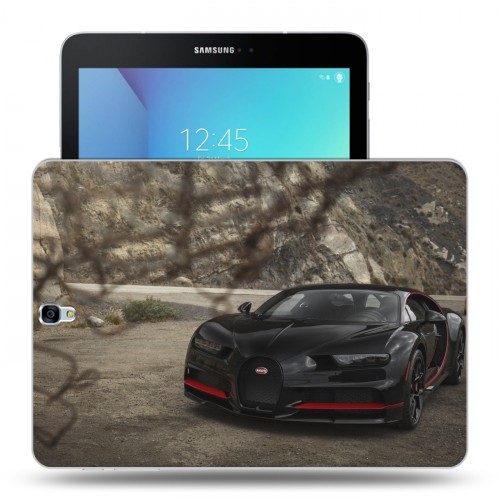 Дизайнерский силиконовый чехол для Samsung Galaxy Tab S3 Bugatti