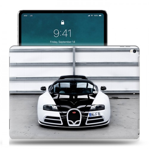 Дизайнерский силиконовый чехол для IPad Pro 12.9 (2018) Bugatti