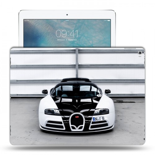 Дизайнерский пластиковый чехол для Ipad Pro Bugatti