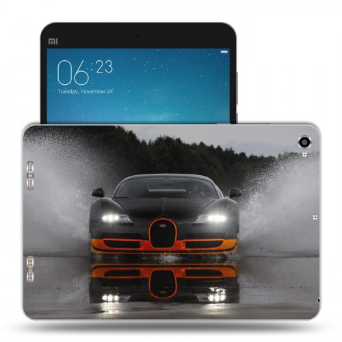 Дизайнерский силиконовый чехол для Xiaomi Mi Pad 2 Bugatti
