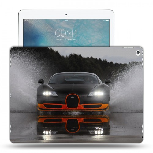 Дизайнерский пластиковый чехол для Ipad Pro Bugatti