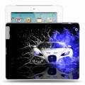 Дизайнерский пластиковый чехол для Ipad 2/3/4 Bugatti