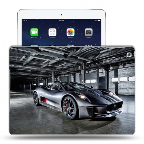 Дизайнерский силиконовый чехол для Ipad (2017) Jaguar