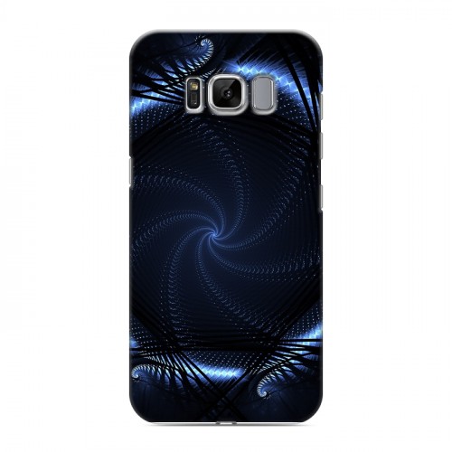 Дизайнерский силиконовый чехол для Samsung Galaxy S8 Абстракции Неон