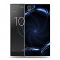 Дизайнерский пластиковый чехол для Sony Xperia L1 Абстракции Неон