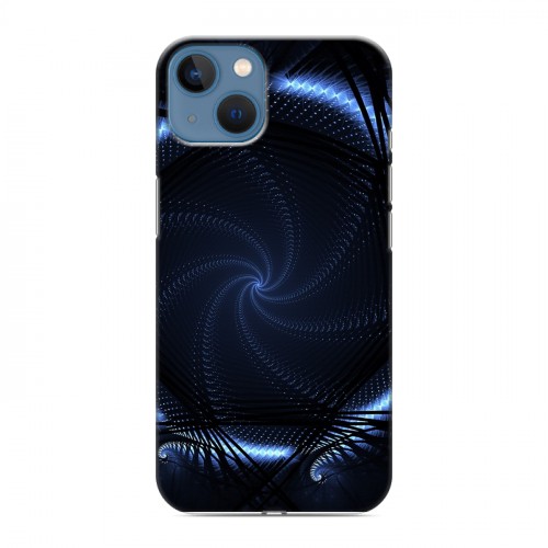 Дизайнерский силиконовый чехол для Iphone 13 Абстракции Неон