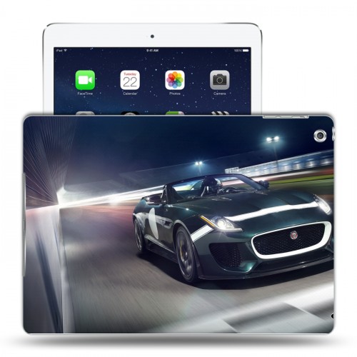 Дизайнерский силиконовый чехол для Ipad (2017) Jaguar