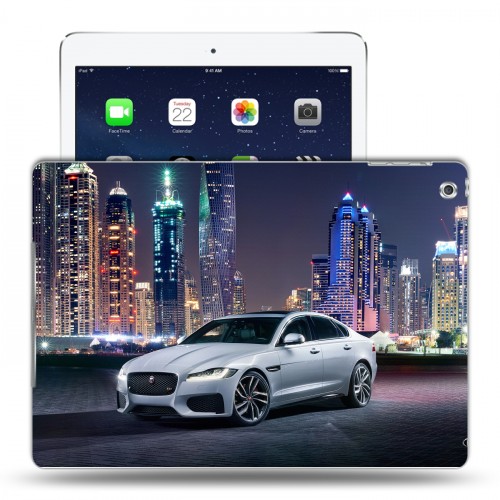 Дизайнерский силиконовый чехол для Ipad (2017) Jaguar