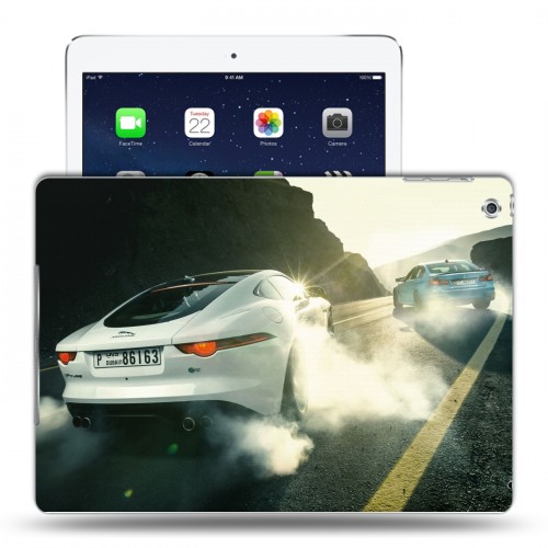 Дизайнерский силиконовый чехол для Ipad (2017) Jaguar