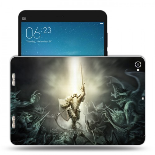 Дизайнерский силиконовый чехол для Xiaomi Mi Pad 2 Diablo 