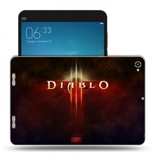 Дизайнерский силиконовый чехол для Xiaomi Mi Pad 2 Diablo 