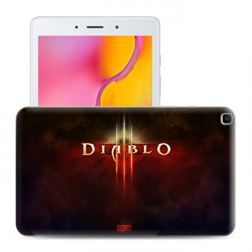 Дизайнерский силиконовый чехол для Samsung Galaxy Tab A 8.0 (2019) Diablo 