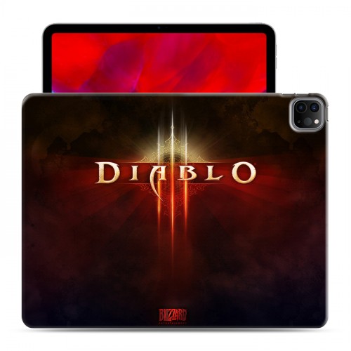 Дизайнерский пластиковый чехол для Ipad Pro 12.9 (2020) Diablo 