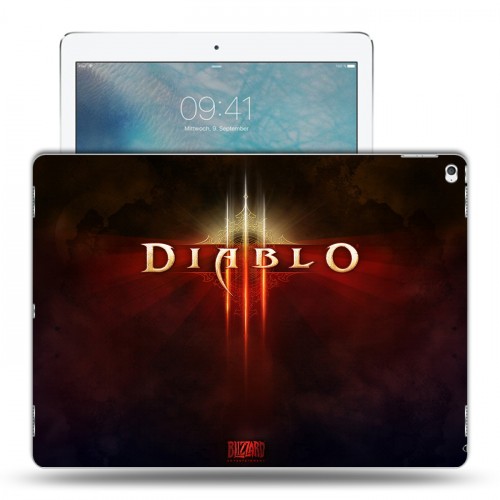 Дизайнерский пластиковый чехол для Ipad Pro Diablo 