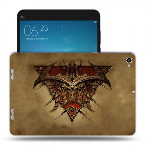 Дизайнерский силиконовый чехол для Xiaomi Mi Pad 2 Diablo 