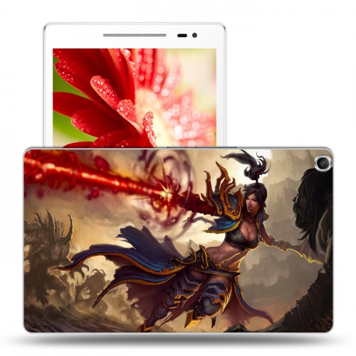 Дизайнерский силиконовый чехол для ASUS ZenPad 8 Diablo 