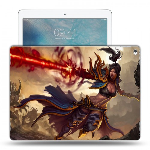 Дизайнерский пластиковый чехол для Ipad Pro Diablo 