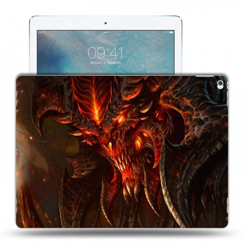 Дизайнерский пластиковый чехол для Ipad Pro Diablo 