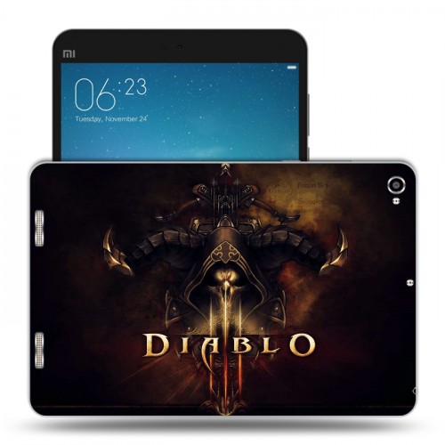 Дизайнерский силиконовый чехол для Xiaomi Mi Pad 2 Diablo 