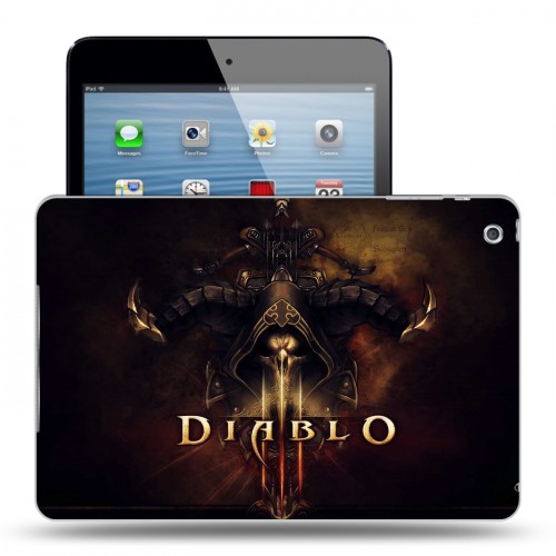 Дизайнерский силиконовый чехол для Ipad Mini Diablo 