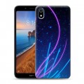 Дизайнерский силиконовый чехол для Xiaomi RedMi 7A Абстракции Неон