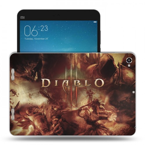 Дизайнерский силиконовый чехол для Xiaomi Mi Pad 2 Diablo 