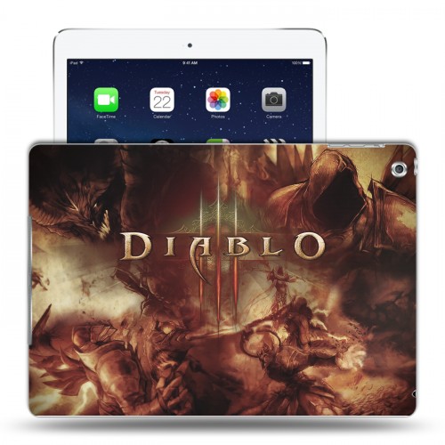 Дизайнерский силиконовый чехол для Ipad (2017) Diablo 